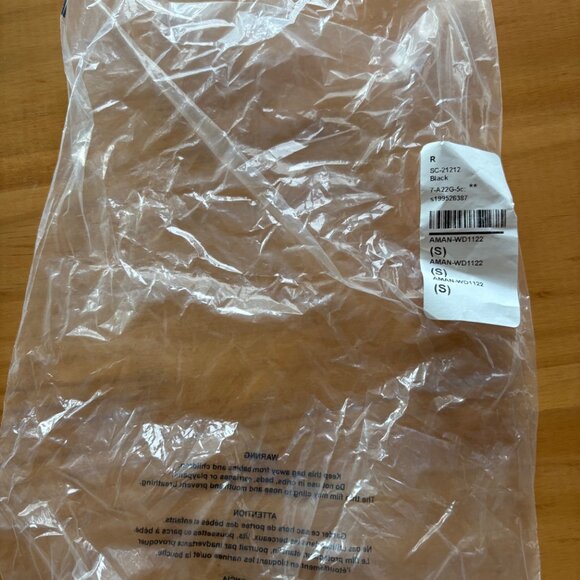 Amanda Uprichard Sandrine Dress - Black - Size S - Picture 4 of 4